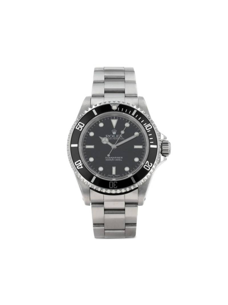 Rolex 2002 pre-owned Submariner 40mm - Black von Rolex