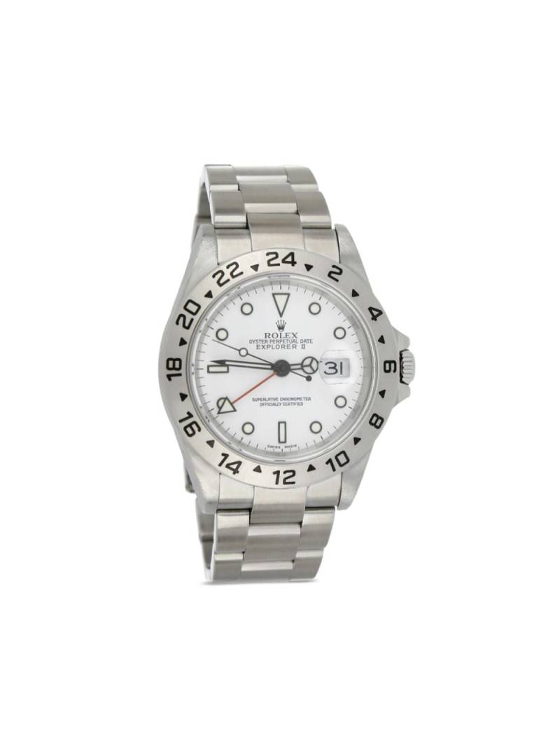 Rolex 2004 pre-owned Explorer II 40mm - White von Rolex