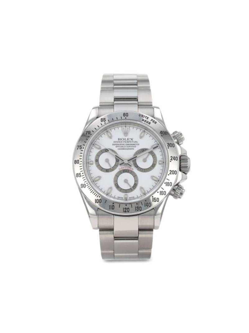 Rolex 2005 pre-owned Daytona Automatique 40mm - White von Rolex