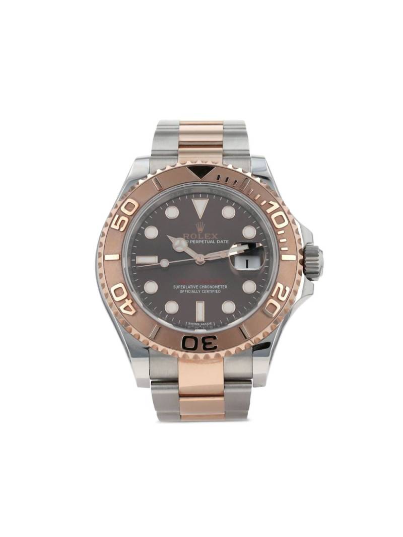 Rolex 2016 pre-owned Yacht-Master 40mm - Brown von Rolex