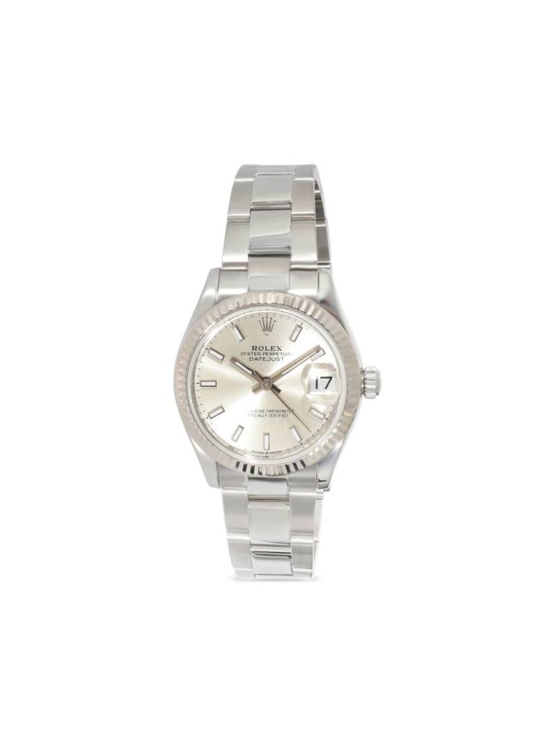 Rolex 2020s pre-owned Datejust 31mm - White von Rolex