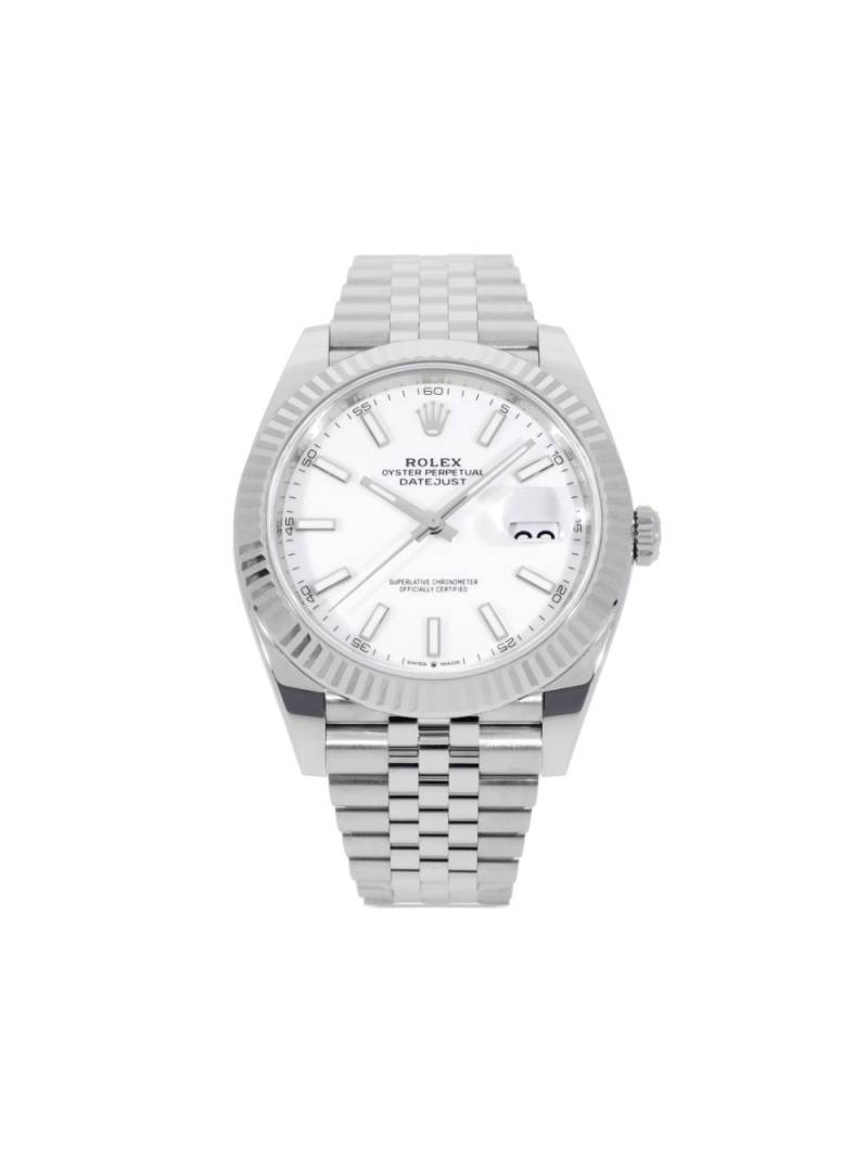 Rolex 2021 unworn Datejust 41mm - White von Rolex