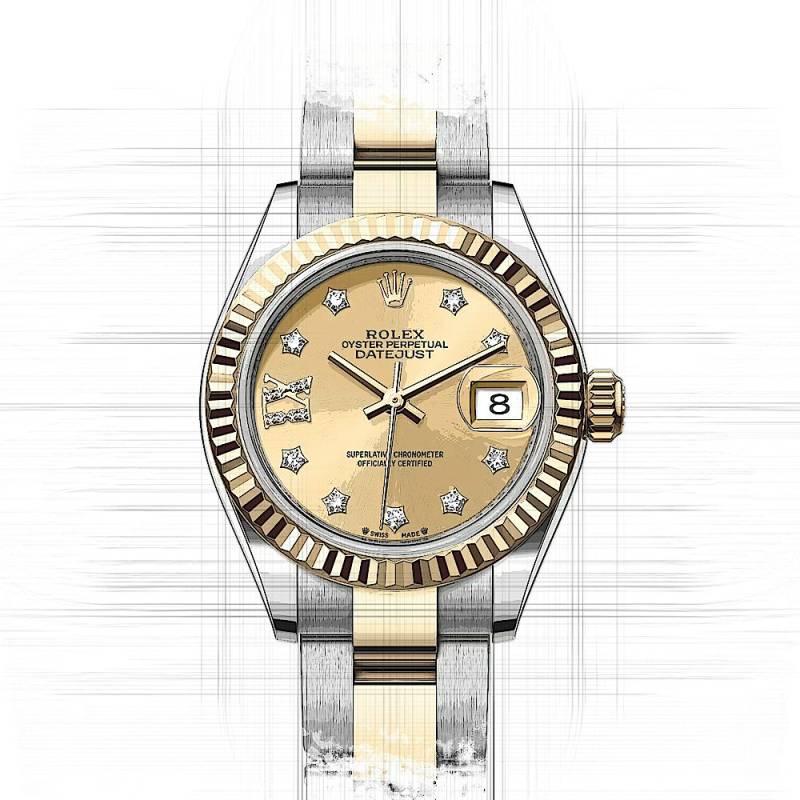 Rolex Lady-Datejust 28 von Rolex