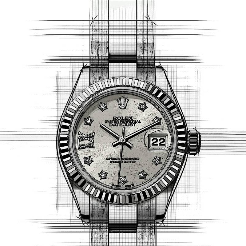 Rolex Lady-Datejust 28 von Rolex