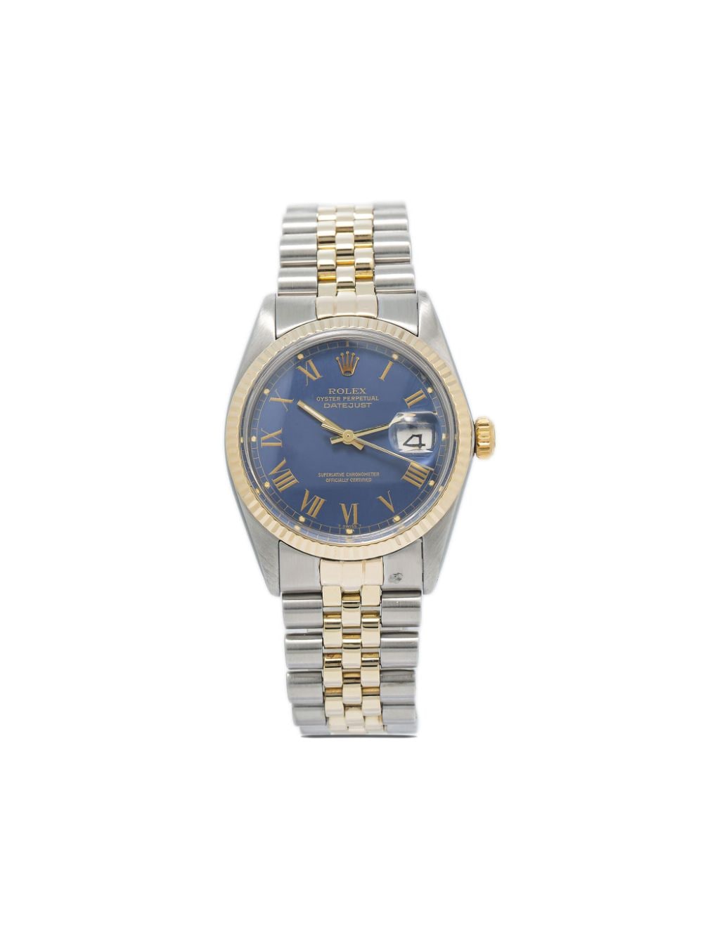 Rolex pre-owned Datejust 36mm - Blue von Rolex