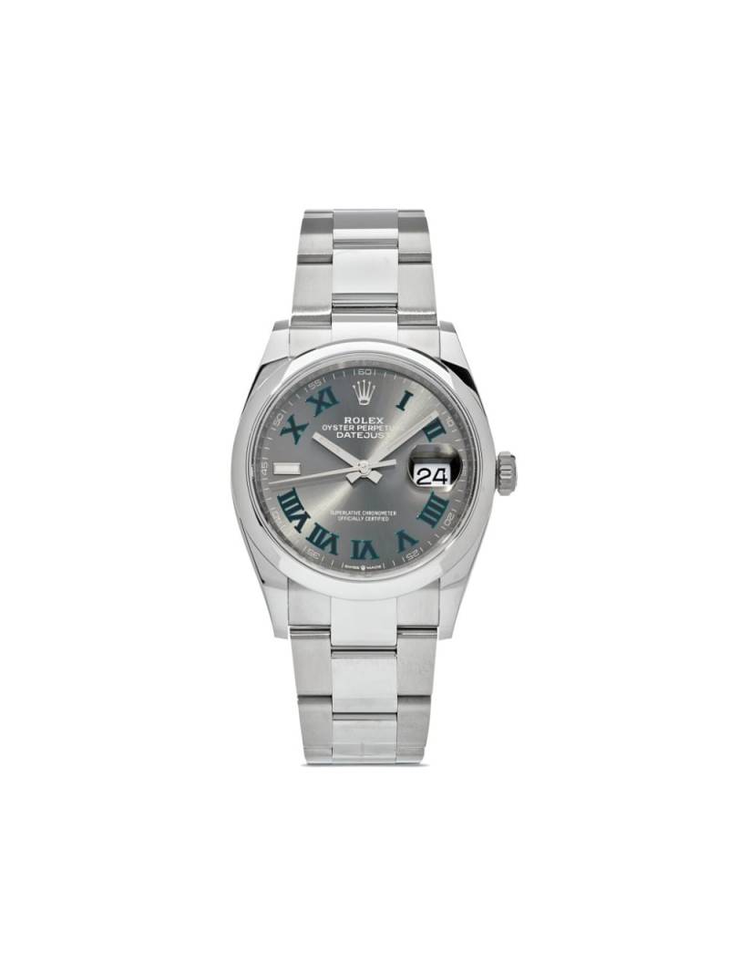 Rolex pre-owned Datejust 36mm - Silver von Rolex