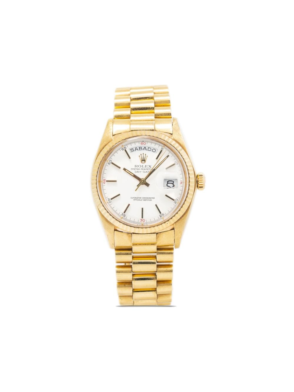 Rolex pre-owned Day-Date 36mm - White von Rolex