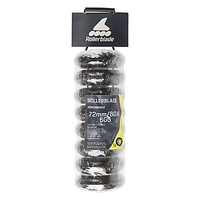 8-Pack 72 mm/80A Rollen von Rollerblade