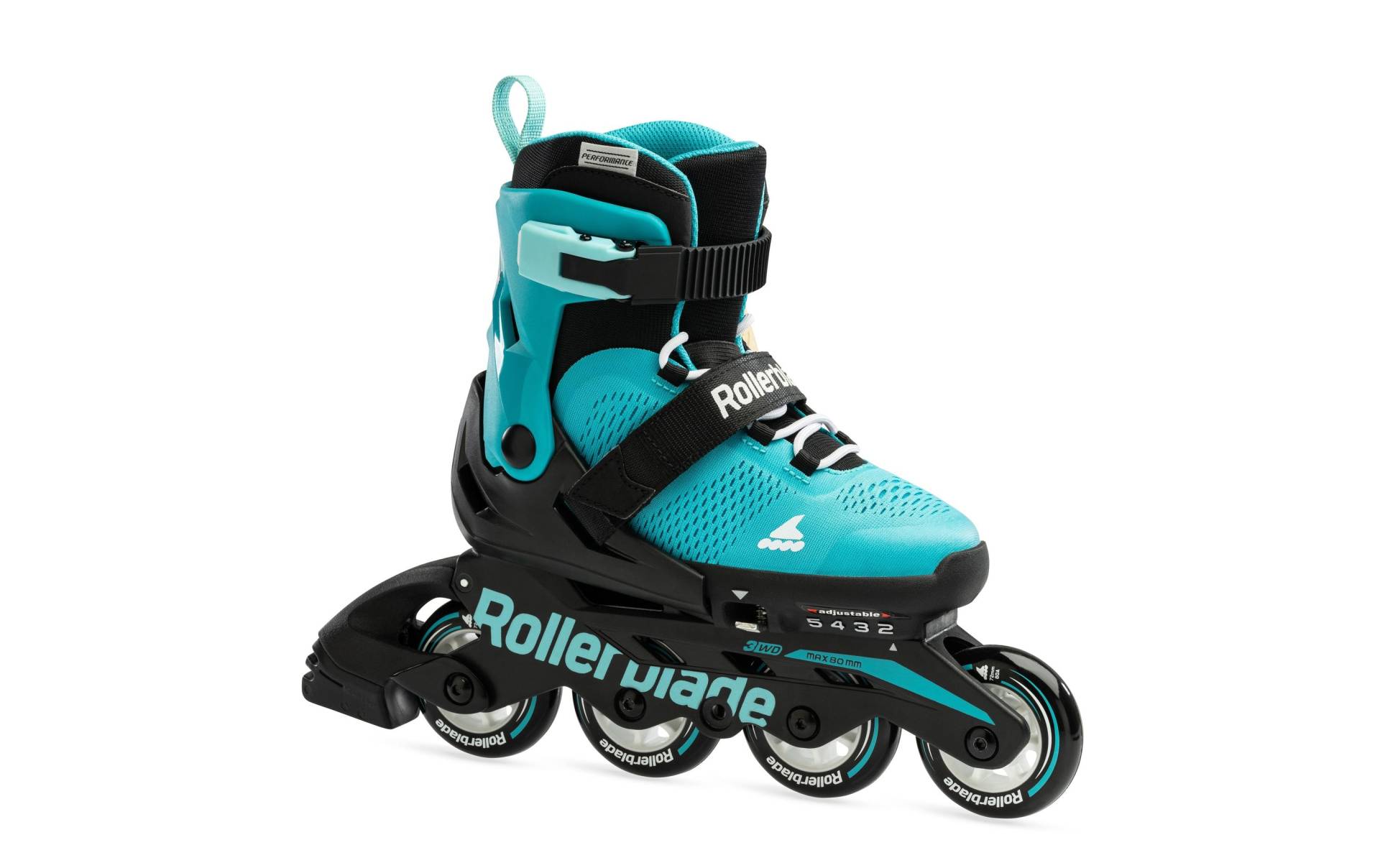 Inlineskates »Microblade 175 Aqua/Black« von Rollerblade