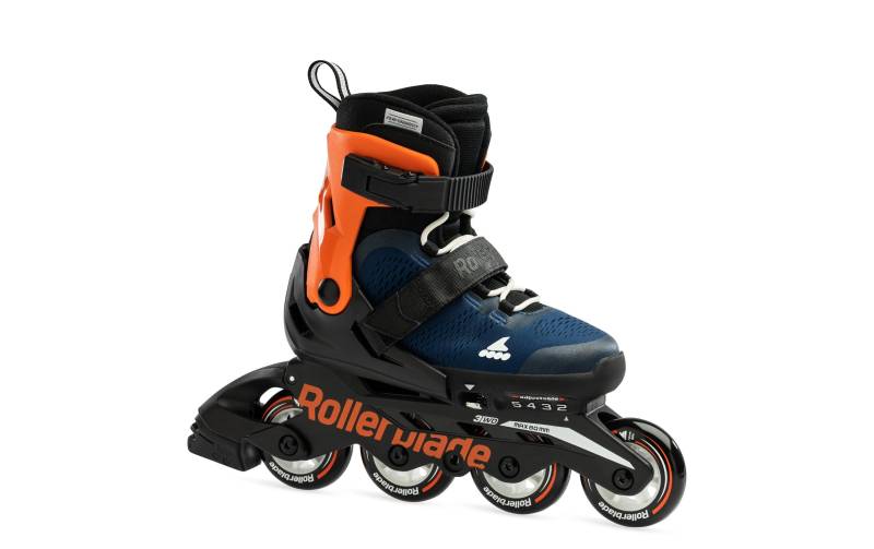 Inlineskates »Microblade 175 Midnight Blue/Warm Orange« von Rollerblade