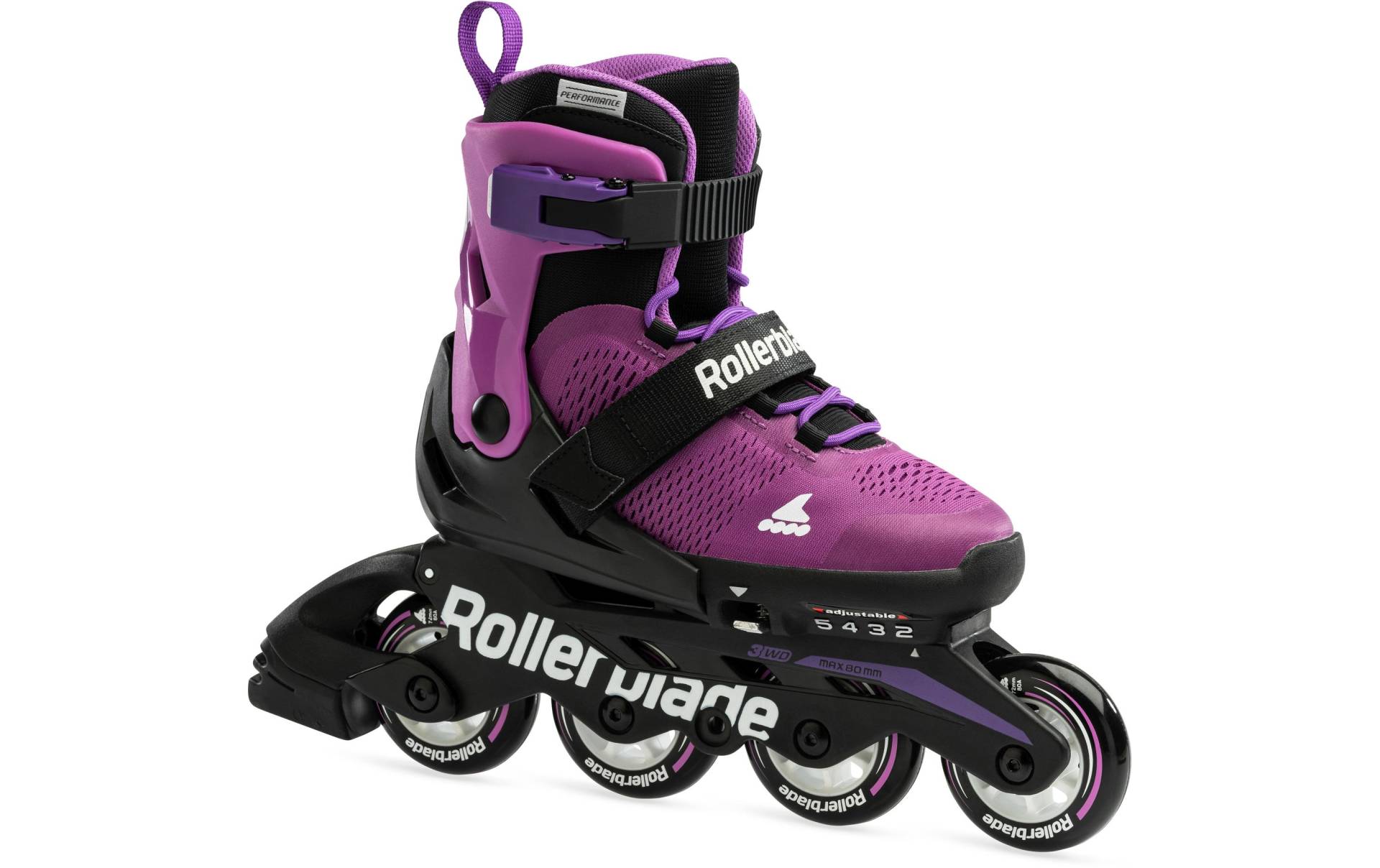 Inlineskates »Microblade 230 Purple/Black« von Rollerblade