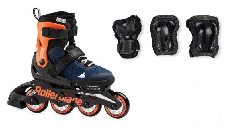 Rollerblade Micro Combo - orange blau von Rollerblade