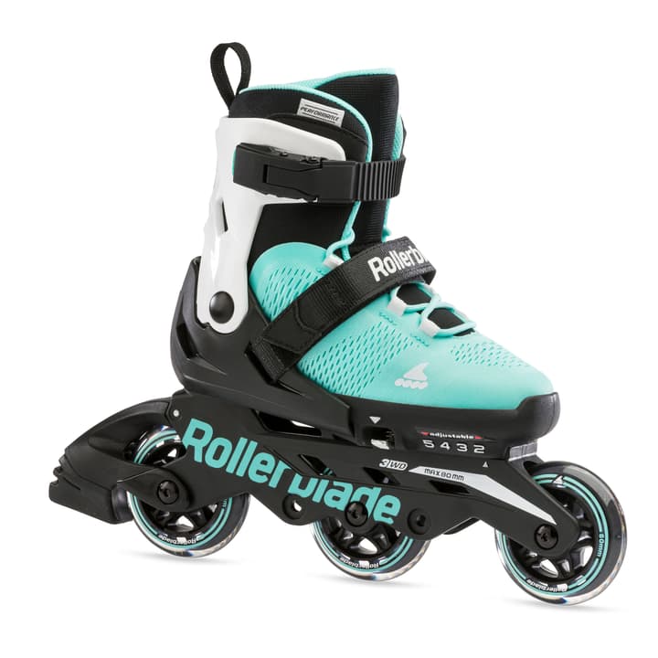 Rollerblade Microblade 3WD Girl Inlineskates hellblau von Rollerblade