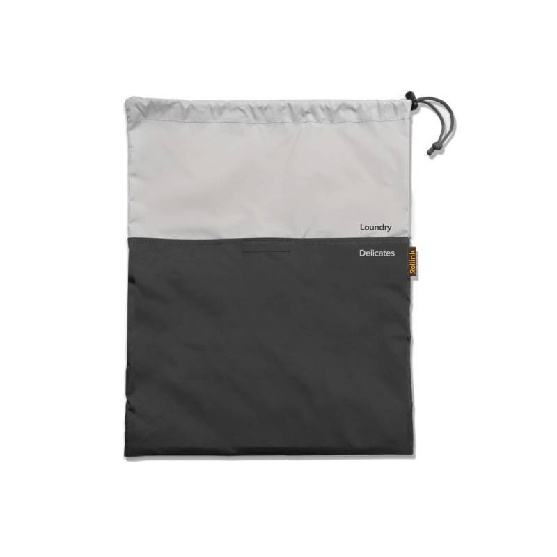 Laundry Bag Grau/ Gelb von Rollink