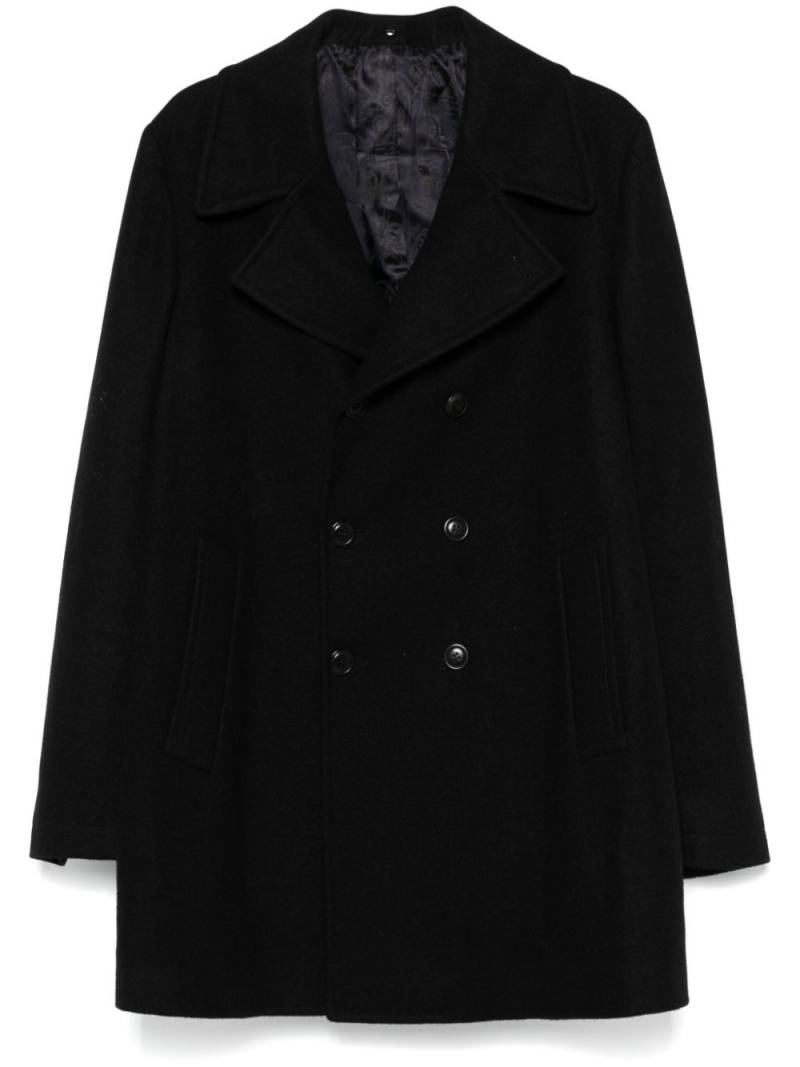 Romeo Gigli Pre-Owned 1990s wool coat - Black von Romeo Gigli Pre-Owned