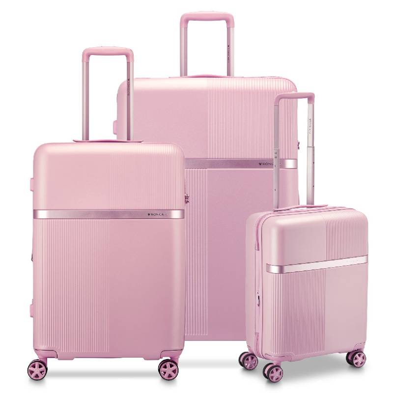 Airglam - 3er Trolley Set in Pink von Roncato