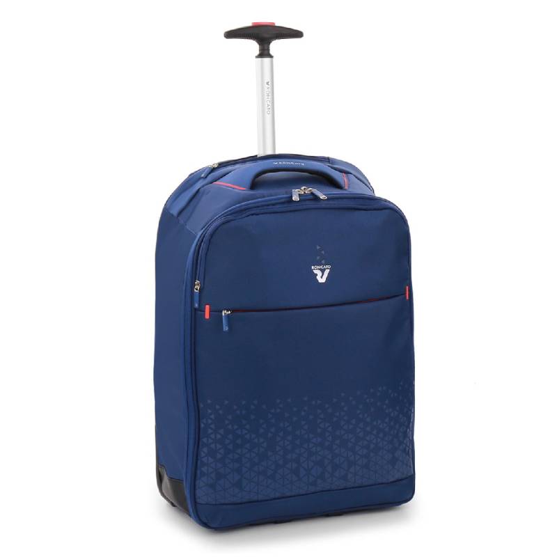 Crosslite - Trolley-Rucksack Carry-On, Blau von Roncato