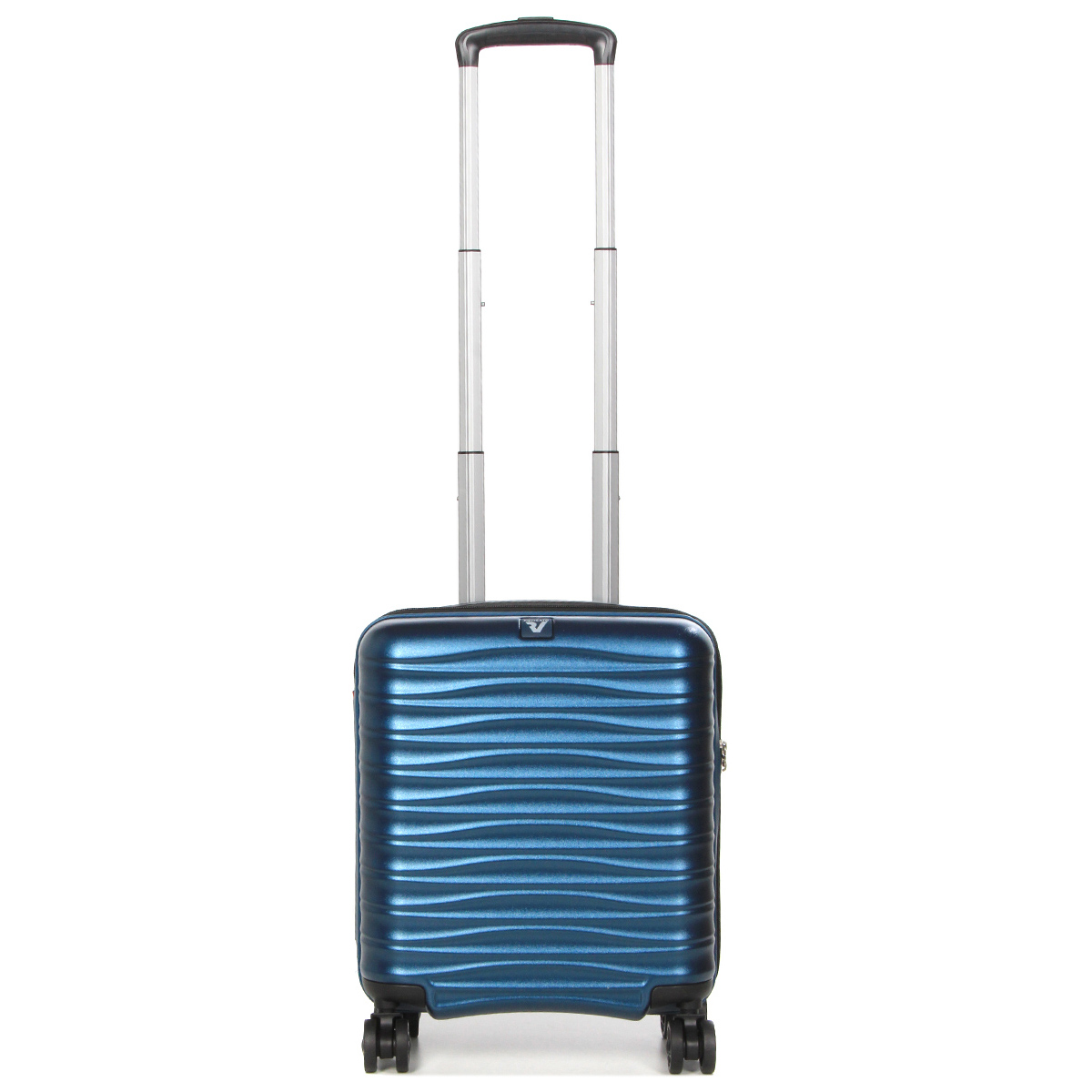 Wave - Trolley Handgepäck Carry-On 45cm, Blau von Roncato