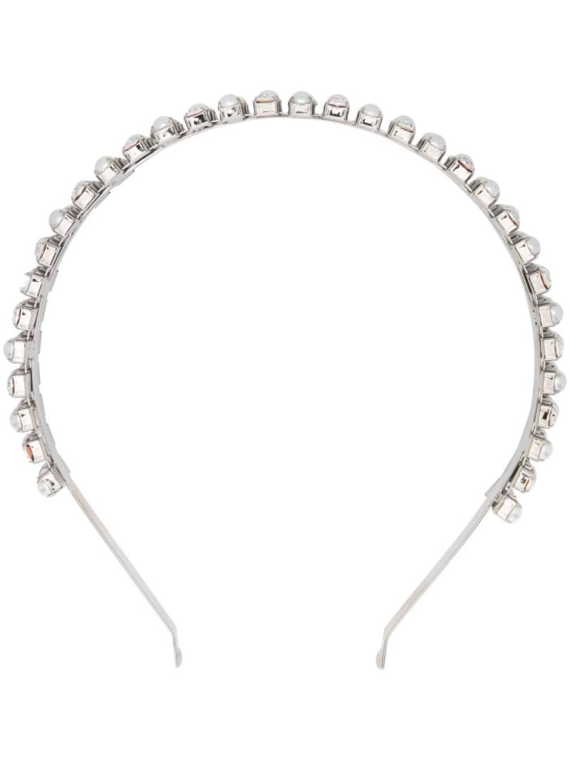 Rosantica crystal-embellished headband - Silver von Rosantica