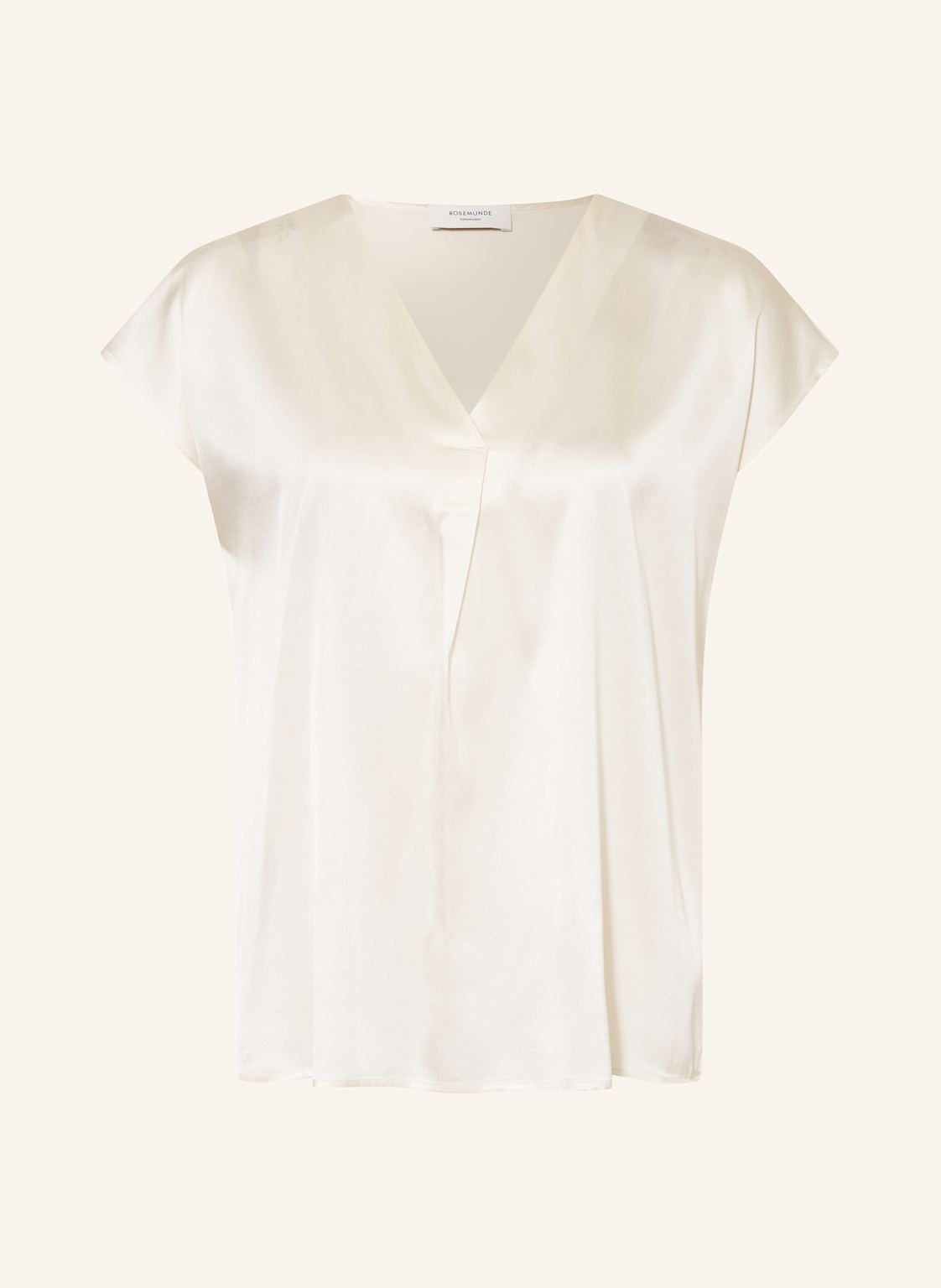 Rosemunde Blusenshirt Jade Aus Seide beige Rosemunde Blusenshirt Jade Aus Seide beige von Rosemunde