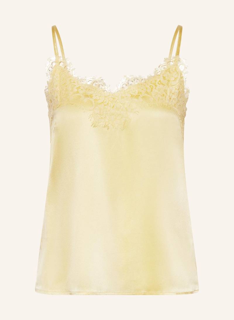 Rosemunde Seidentop Jade gelb von Rosemunde