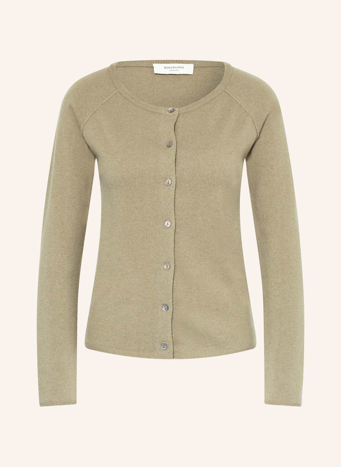 Rosemunde Strickjacke Laica Mit Cashmere beige von Rosemunde