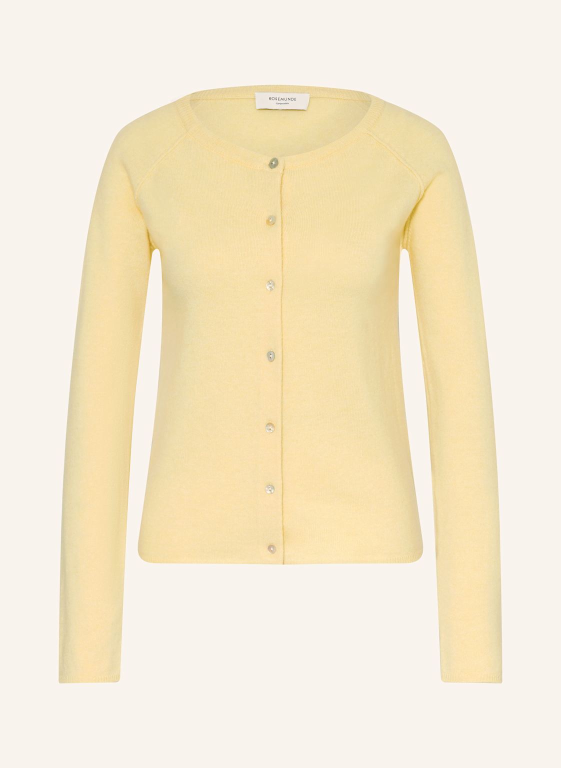 Rosemunde Strickjacke Laica Mit Cashmere gelb Rosemunde Strickjacke Laica Mit Cashmere gelb von Rosemunde