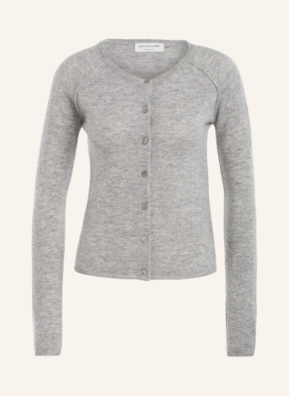 Rosemunde Strickjacke Laica Mit Cashmere grau Rosemunde Strickjacke Laica Mit Cashmere grau von Rosemunde