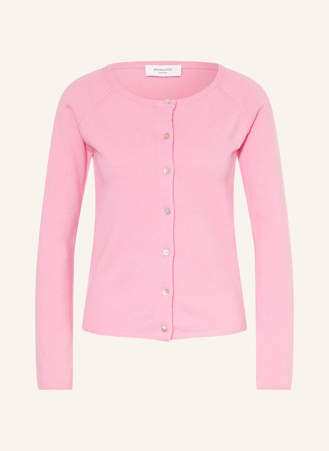 Rosemunde Strickjacke Laica Mit Cashmere pink Rosemunde Strickjacke Laica Mit Cashmere pink von Rosemunde
