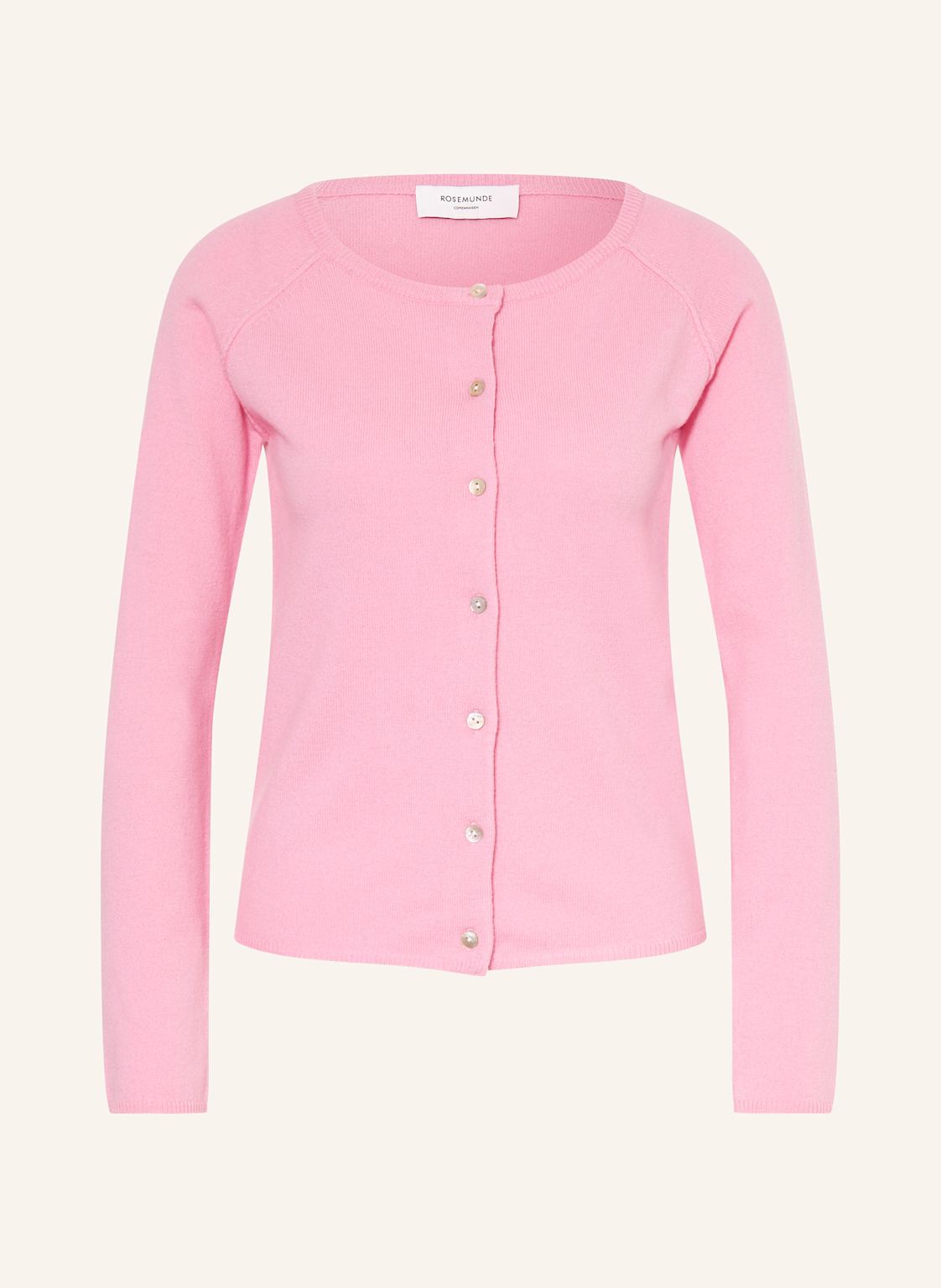 Rosemunde Strickjacke Laica Mit Cashmere pink von Rosemunde