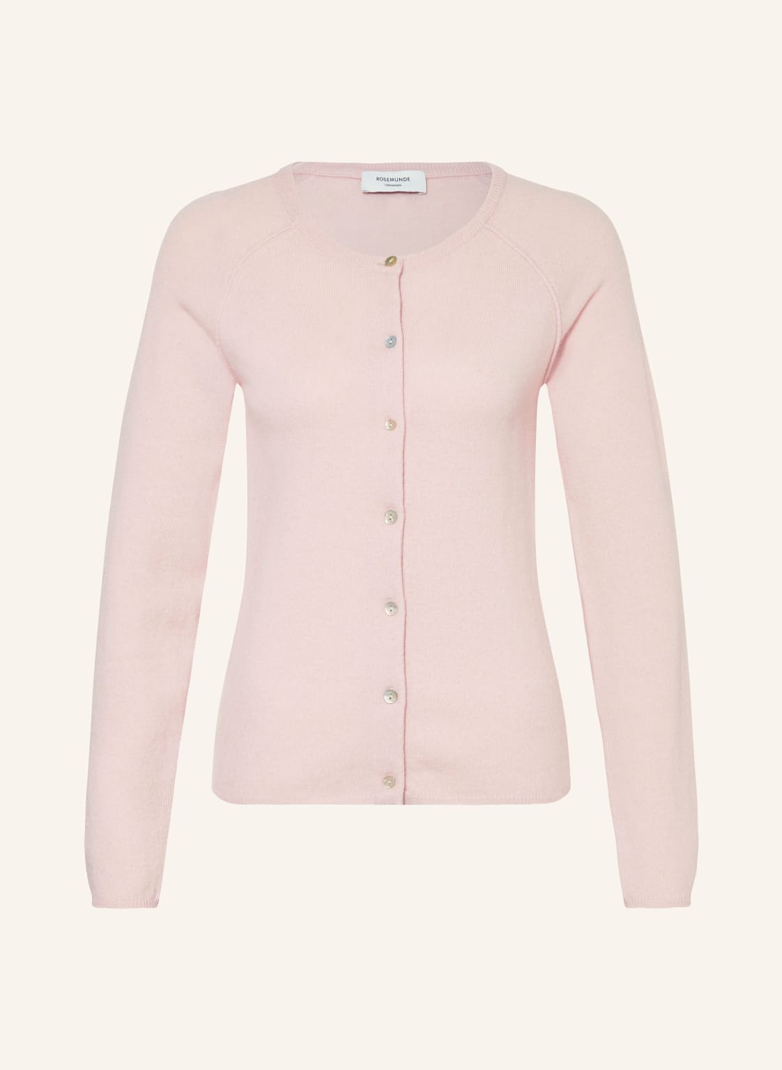 Rosemunde Strickjacke Laica Mit Cashmere rosa von Rosemunde