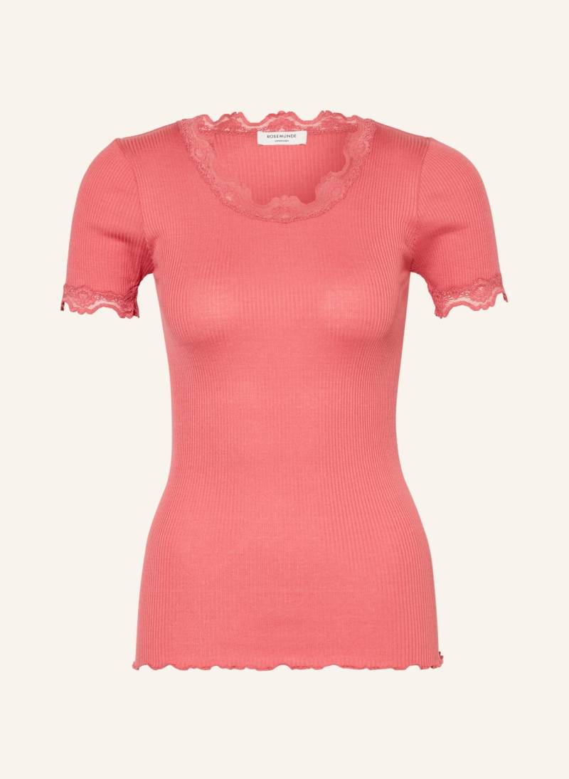 Rosemunde T-Shirt Babette Aus Seide pink von Rosemunde