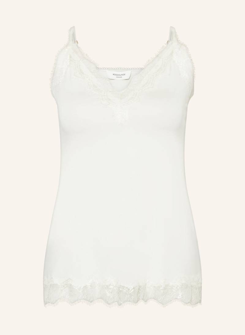 Rosemunde Top Billie Mit Spitze beige von Rosemunde