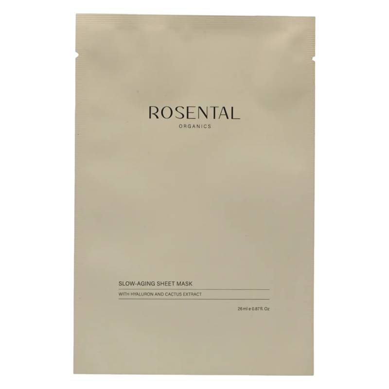 Rosental Face Care - Slow-Aging Sheet Mask von Rosental Organics