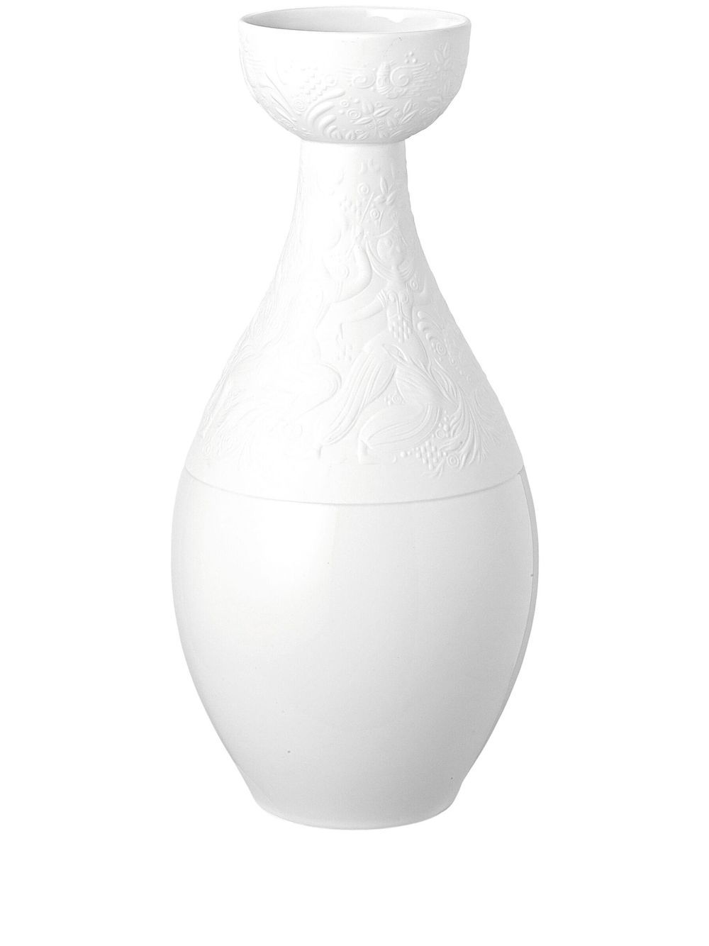 Rosenthal Zauberfloete porcelain vase - White von Rosenthal