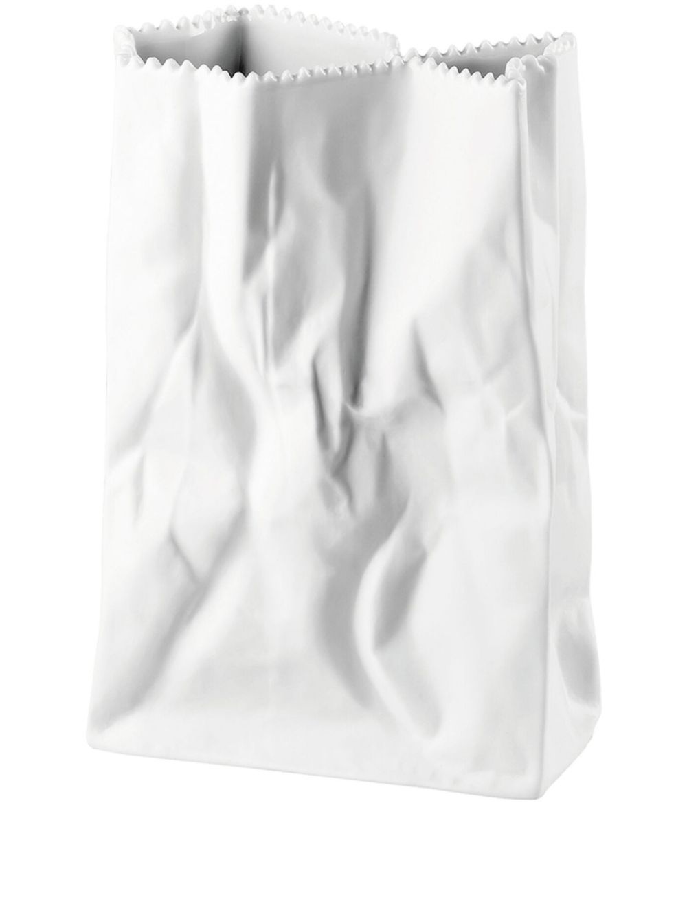 Rosenthal mini Bag porcelain vase (18cm) - White von Rosenthal