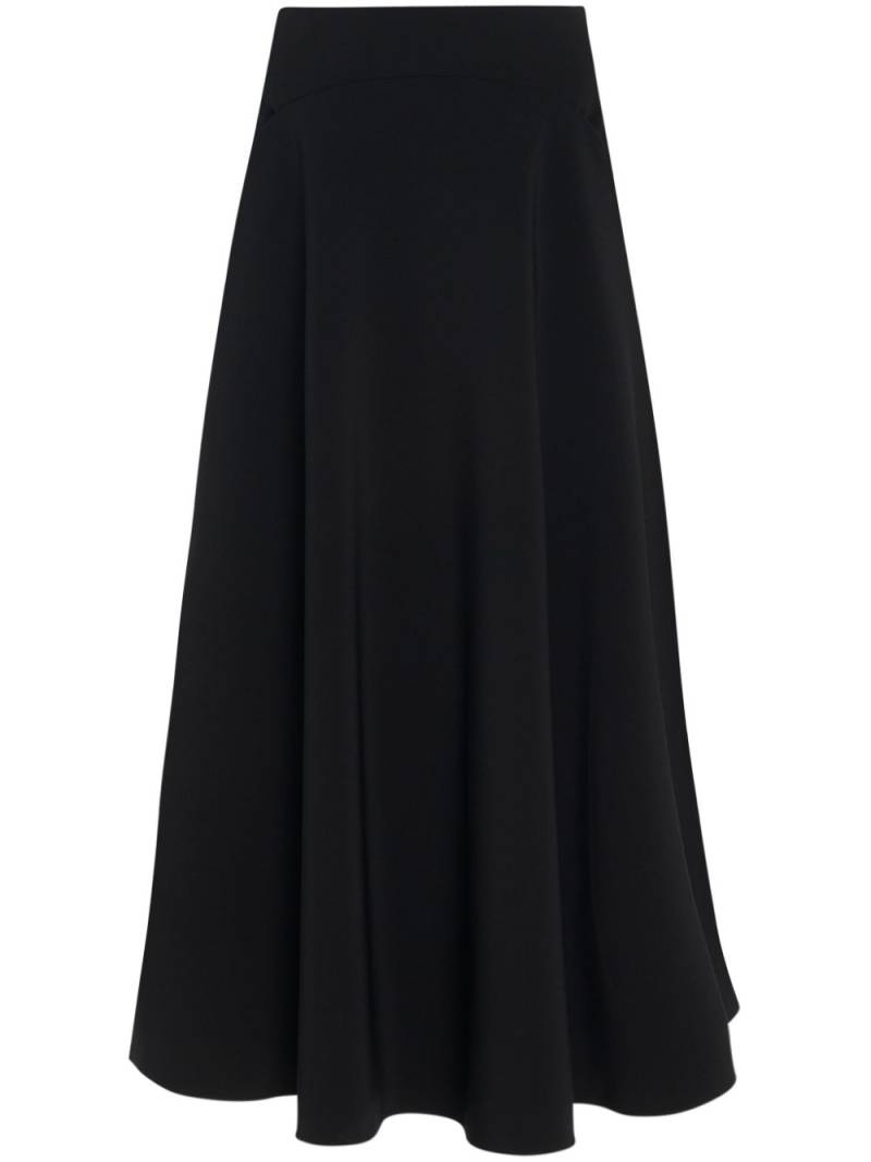 Rosetta Getty Arced skirt - Black von Rosetta Getty