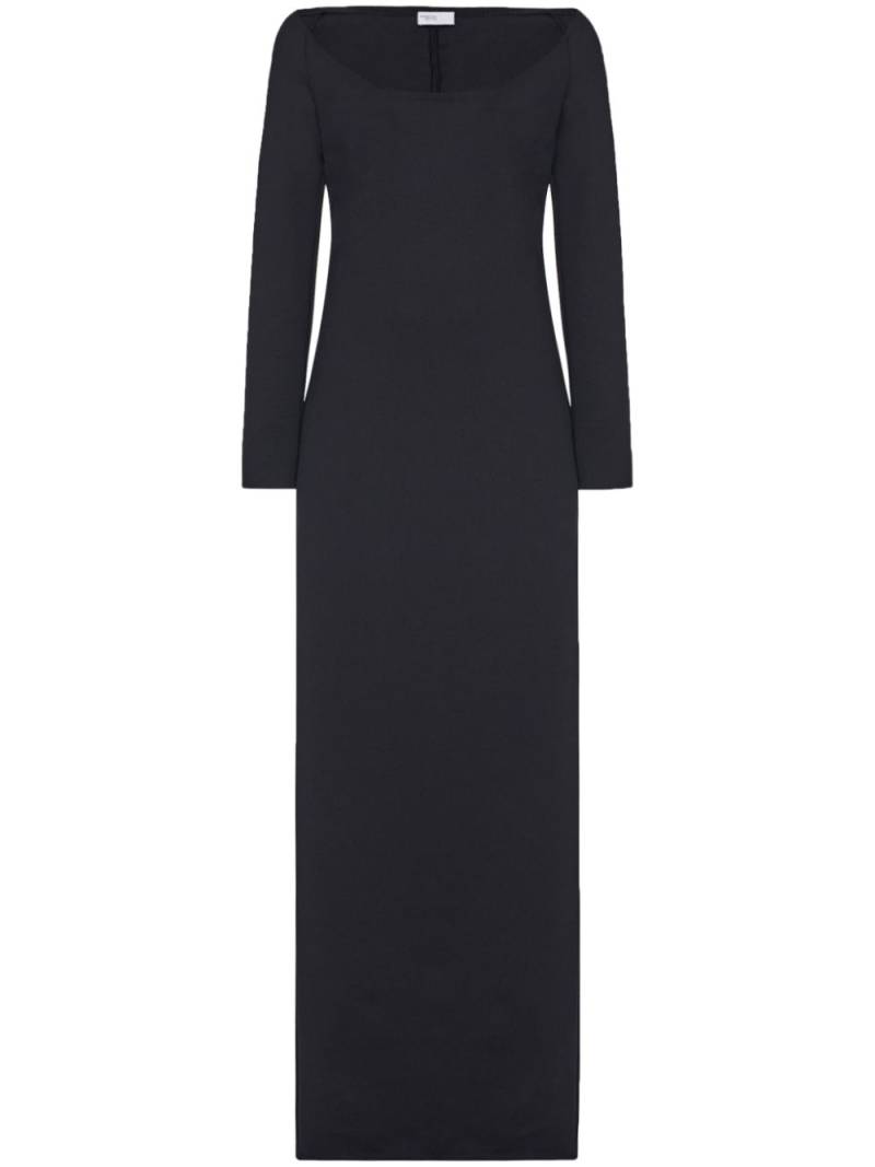 Rosetta Getty bardot neckline maxi dress - Black von Rosetta Getty