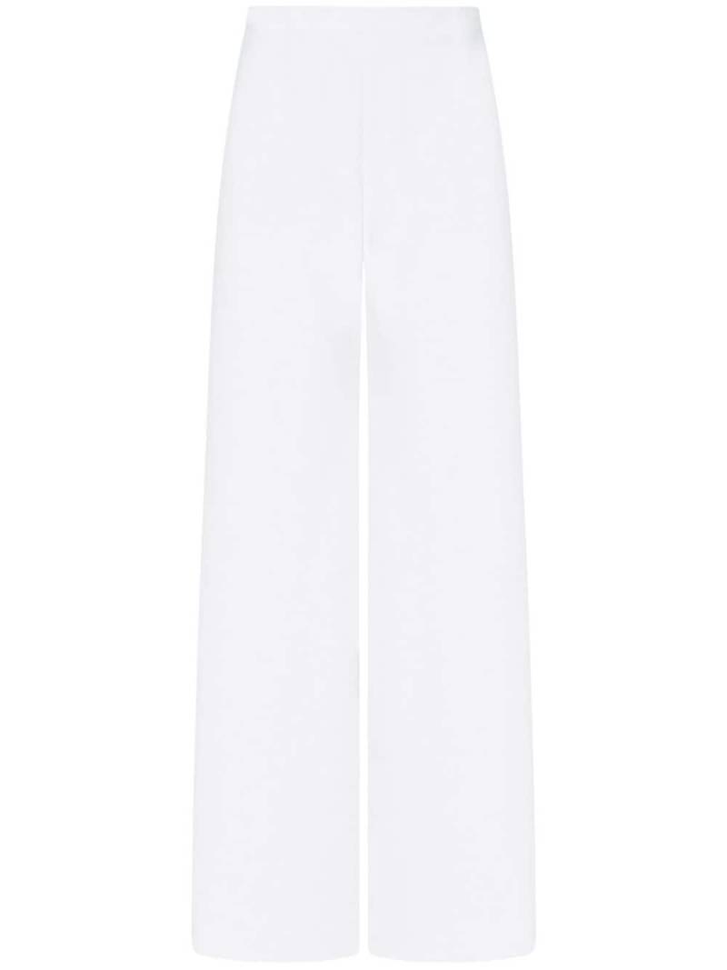 Rosetta Getty bias-cut wide-leg trousers - White von Rosetta Getty