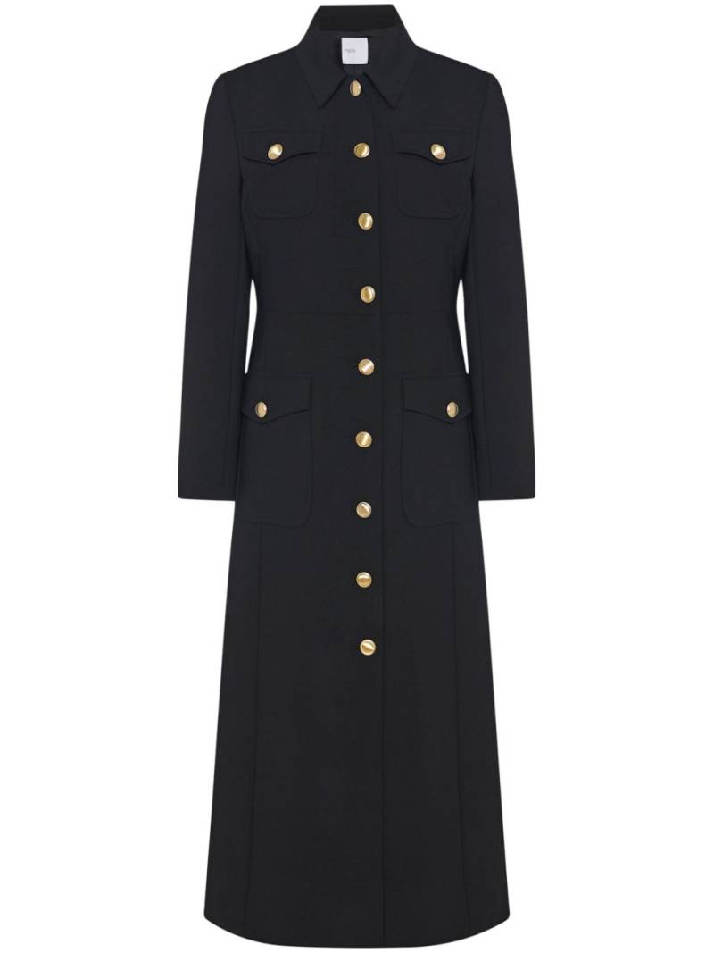 Rosetta Getty button-up virgin wool-blend coat - Black von Rosetta Getty