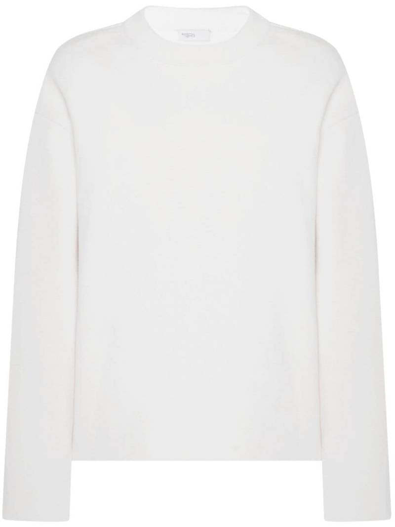 Rosetta Getty crew-neck double-face jumper - White von Rosetta Getty