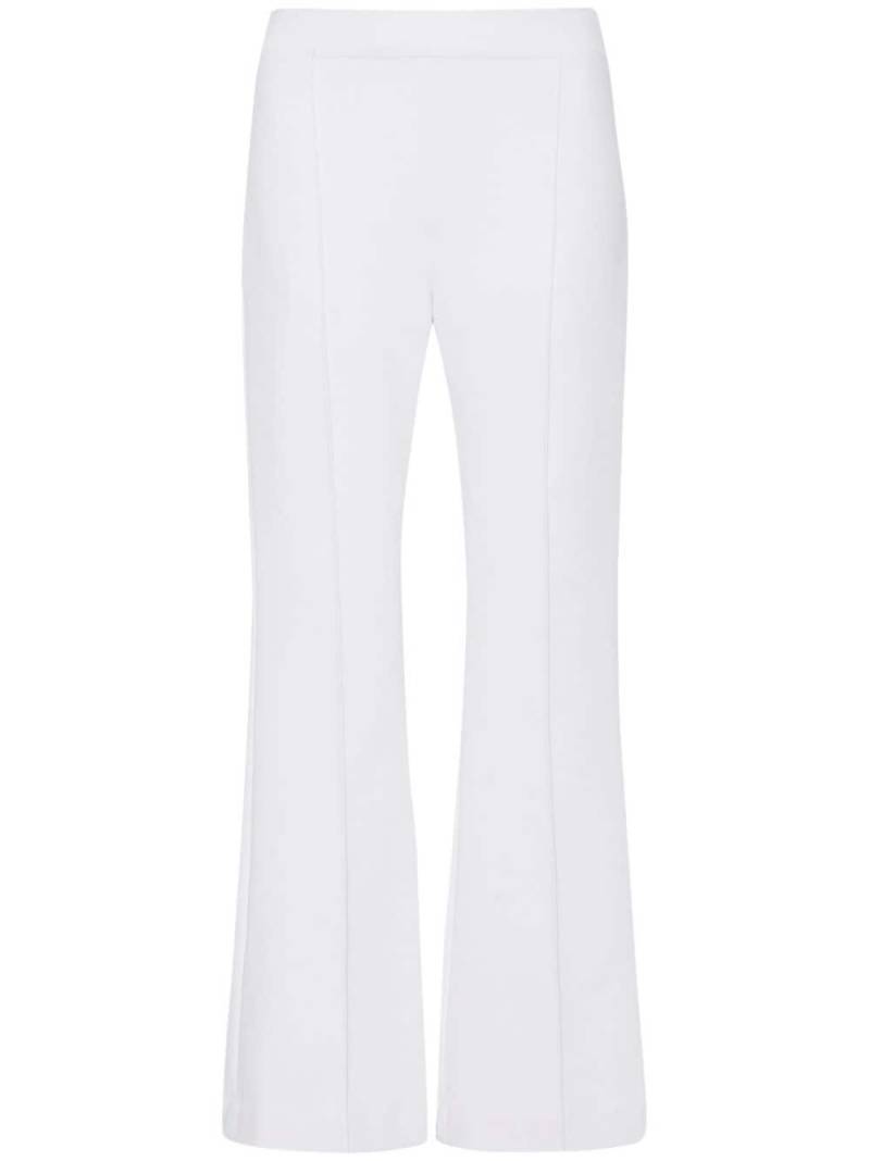 Rosetta Getty cropped flared trousers - White von Rosetta Getty