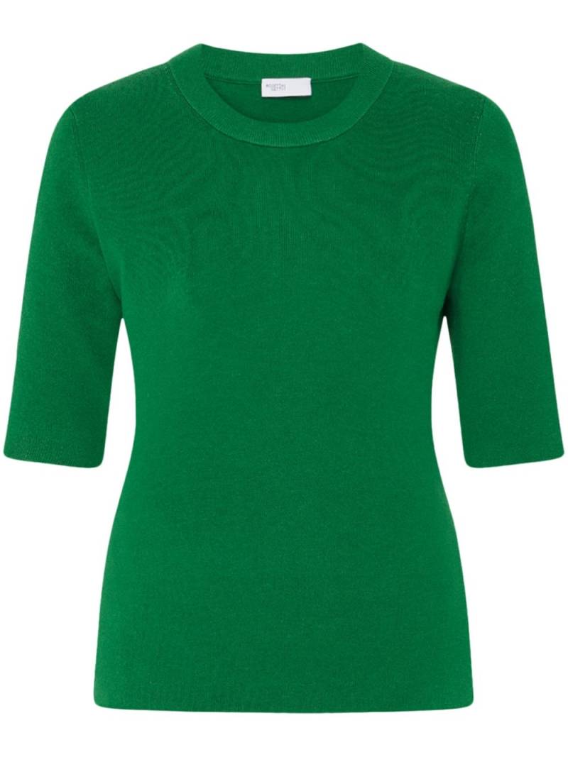 Rosetta Getty cropped ribbed-knit jumper - Green von Rosetta Getty