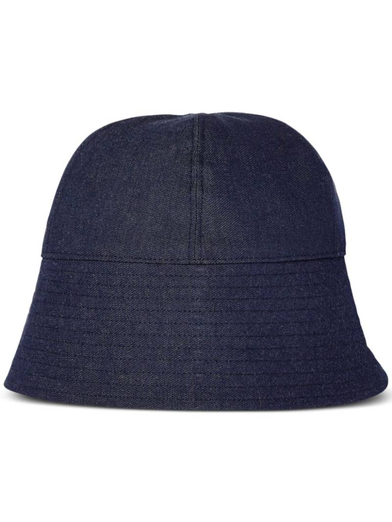 Rosetta Getty denim bucket hat - Blue von Rosetta Getty