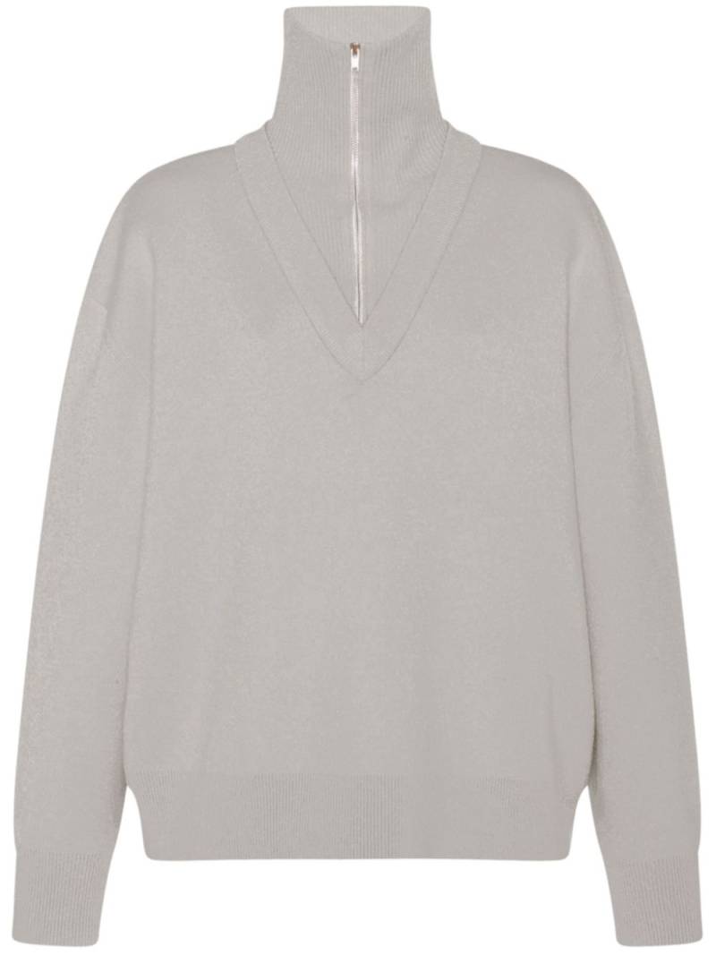 Rosetta Getty double-layer pullover jumper - Neutrals von Rosetta Getty