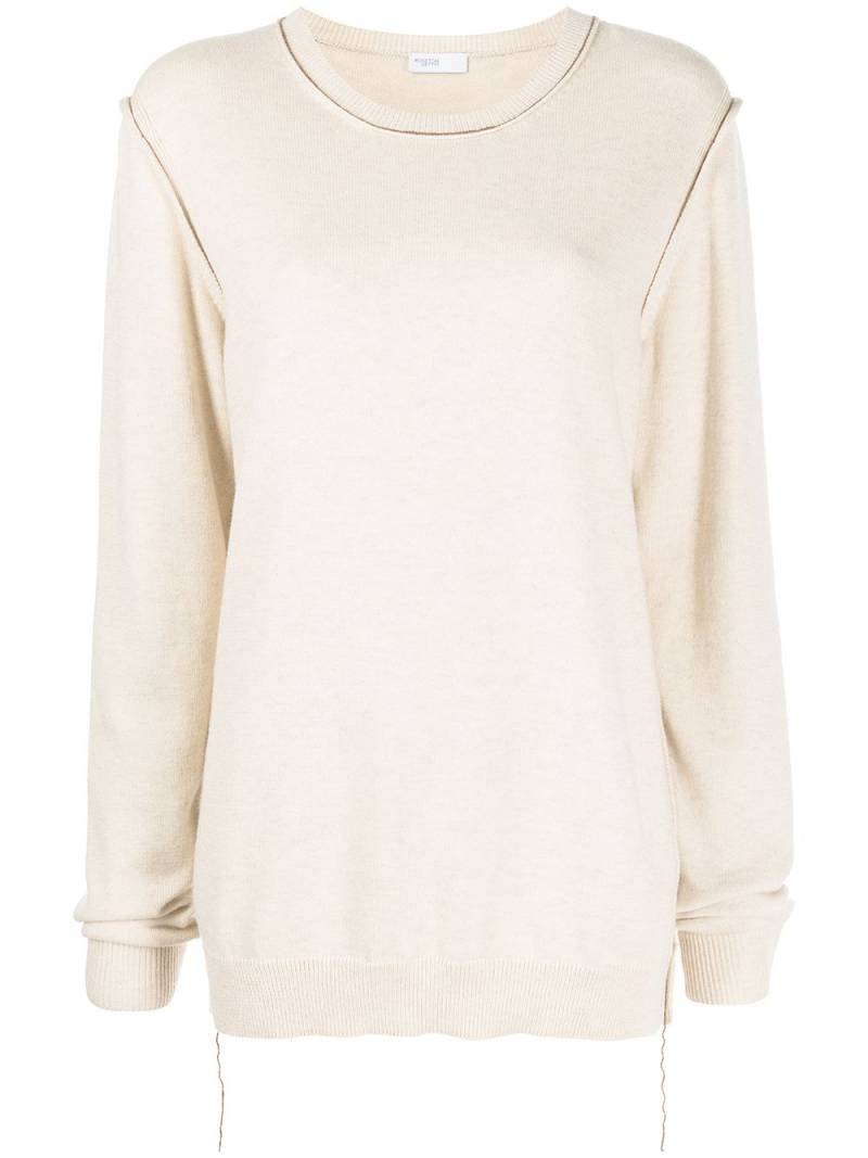 Rosetta Getty exposed-seam jumper - Neutrals von Rosetta Getty