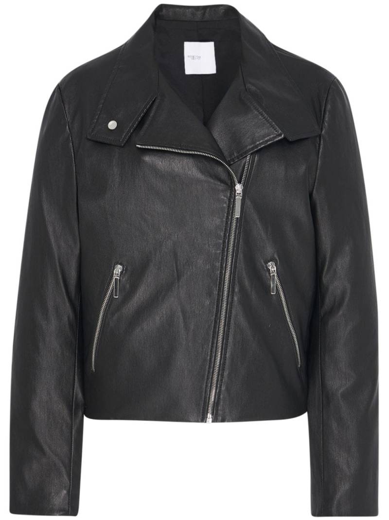 Rosetta Getty leather biker jacket - Black von Rosetta Getty