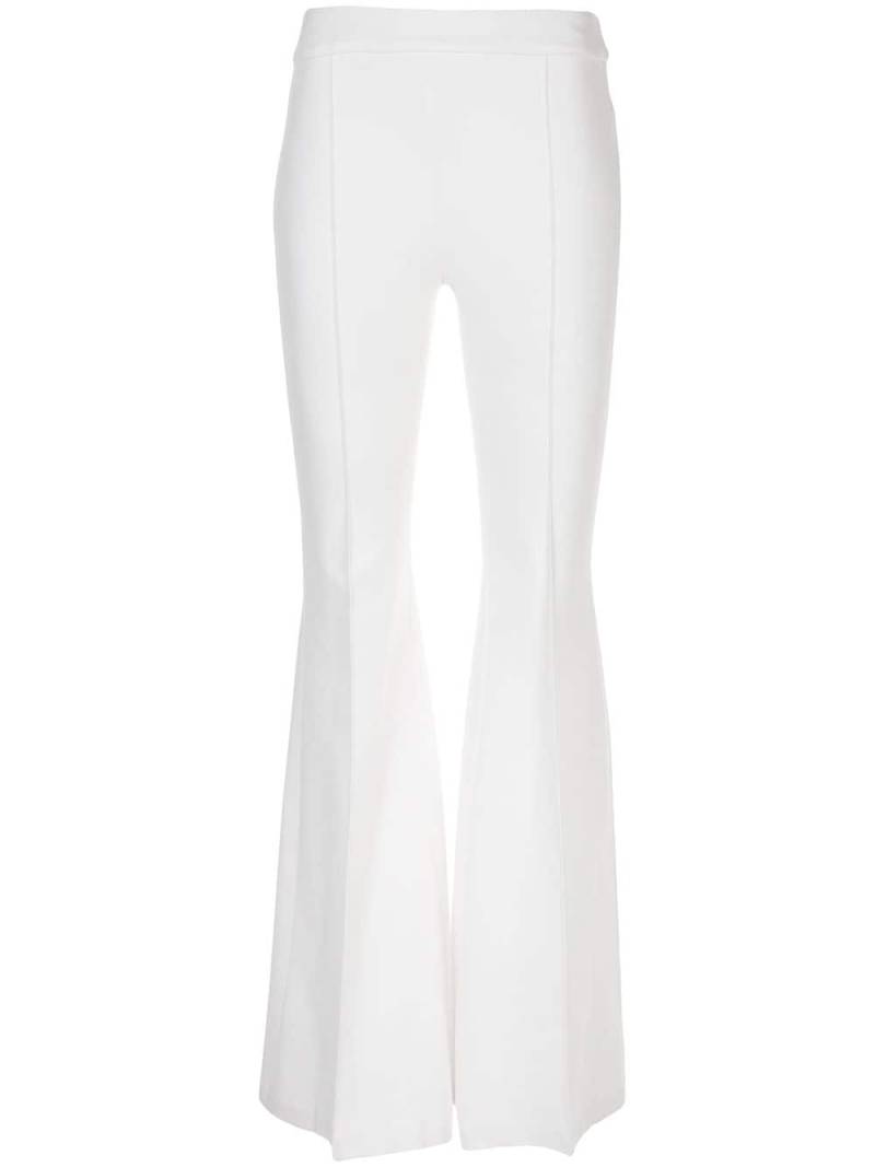 Rosetta Getty pull on flared trousers - White von Rosetta Getty