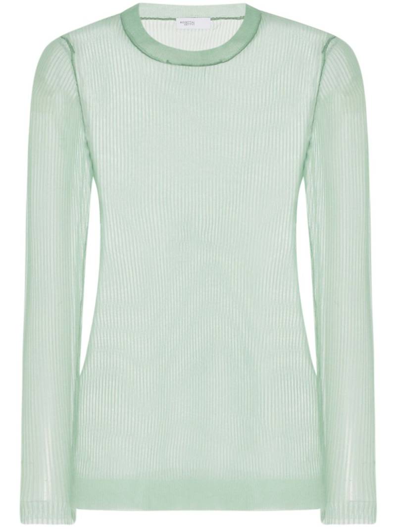 Rosetta Getty ribbed top - Green von Rosetta Getty