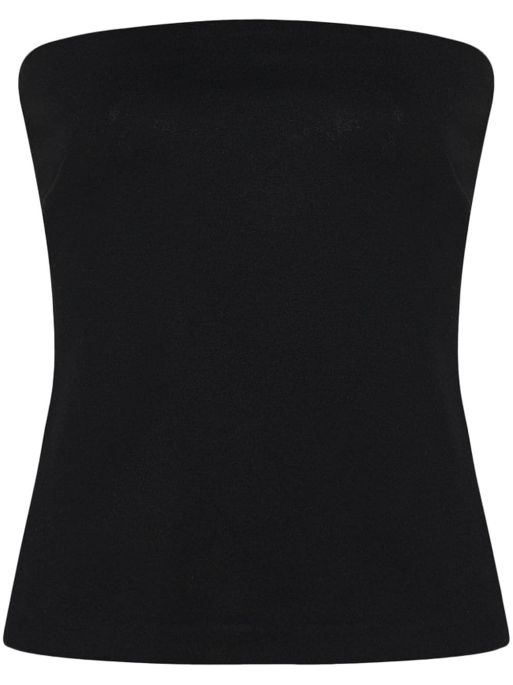 Rosetta Getty strapless EcoVero™-blend top - Black von Rosetta Getty